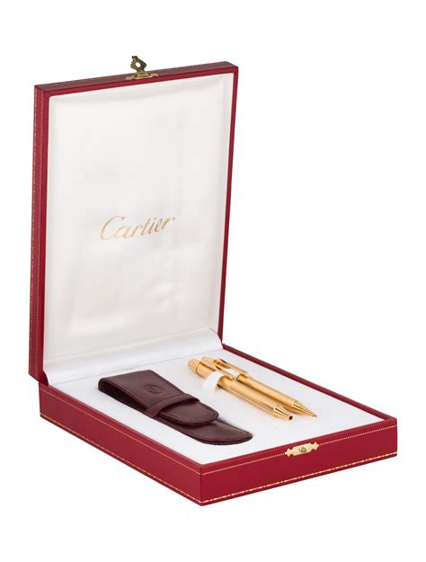 buy cartier pens online|cartier pen and pencil set.